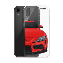 Load image into Gallery viewer, Renaissance Red MKV Toyota Supra - iPhone Case