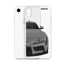 Load image into Gallery viewer, Turbulence Gray MKV Toyota Supra - iPhone Case