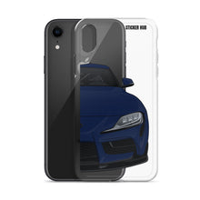 Load image into Gallery viewer, Downshift Blue MKV Toyota Supra - iPhone Case