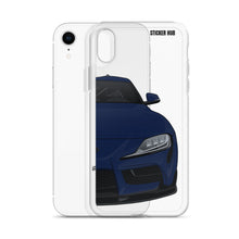 Load image into Gallery viewer, Downshift Blue MKV Toyota Supra - iPhone Case