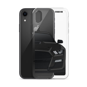 Black 20+ Mustang GT500 - iPhone Case