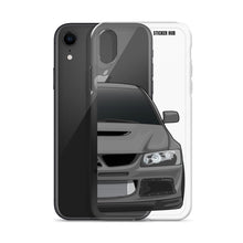 Load image into Gallery viewer, Gray Mitsubishi Evo - iPhone Case