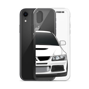 White Mitsubishi Evo - iPhone Case