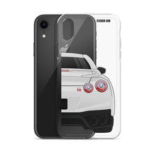 Load image into Gallery viewer, White R35 Nissan GTR - iPhone Case