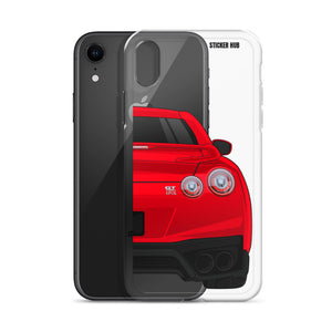 Solid Red R35 Nissan GTR - iPhone Case