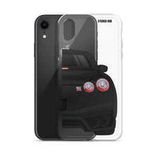 Load image into Gallery viewer, Black R35 Nissan GTR - iPhone Case