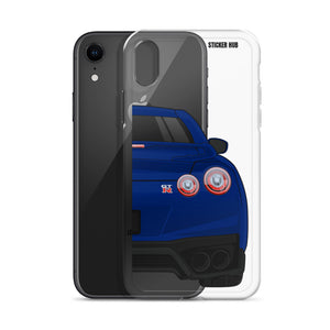 Deep Blue R35 Nissan GTR - iPhone Case