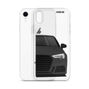 Daytona Gray B9 Audi S3 - iPhone Case