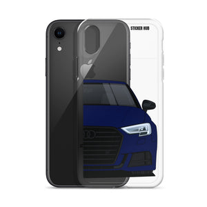 Navarra Blue B9 Audi S3 - iPhone Case