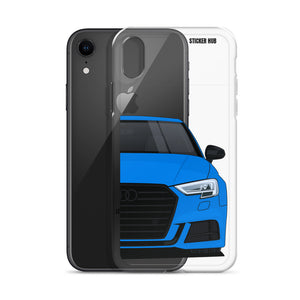 Turbo Blue B9 Audi S3 - iPhone Case