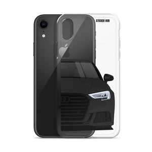 Black B9 Audi S3 - iPhone Case