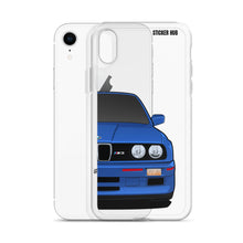 Load image into Gallery viewer, Blue BMW E30 - iPhone Case