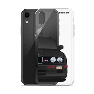 Black BMW E30 - iPhone Case