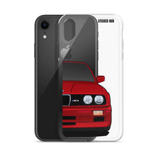 Load image into Gallery viewer, Dark Red BMW E30 - iPhone Case