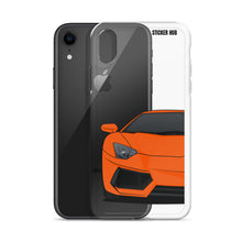 Load image into Gallery viewer, Orange Lamborghini Aventadoor - iPhone Case