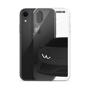 Black Lamborghini Huracan - iPhone Case