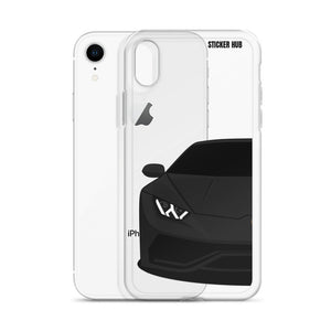 Black Lamborghini Huracan - iPhone Case