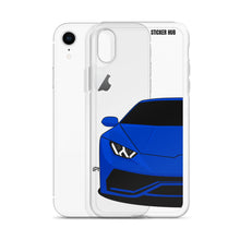 Load image into Gallery viewer, Dark Blue Lamborghini Huracan - iPhone Case