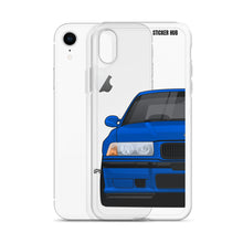 Load image into Gallery viewer, Blue BMW E36 - iPhone Case