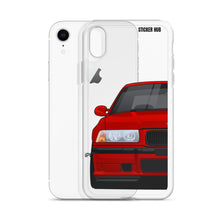 Load image into Gallery viewer, Red BMW E36 - iPhone Case