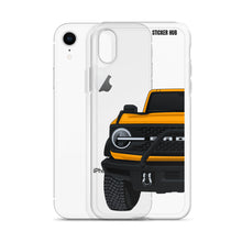 Load image into Gallery viewer, Cyber Orange Ford Bronco &quot;First Edition&quot; - iPhone Case