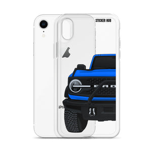 Blue Ford Bronco "First Edition" - iPhone Case