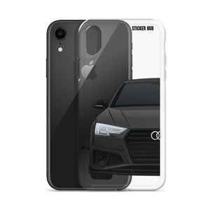 Black B9 Audi S4 "Facelift" - iPhone Case