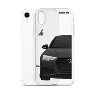 Black B9 Audi S4 "Facelift" - iPhone Case