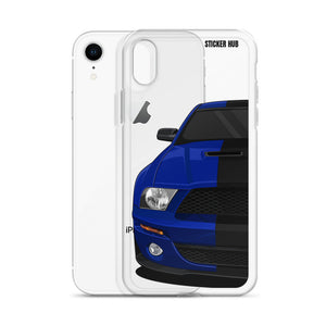 Blue 07-09 Mustang GT500 - iPhone Case