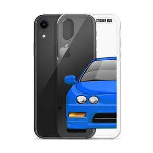 Light Blue Acura Integra - iPhone Case