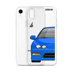 Light Blue Acura Integra - iPhone Case