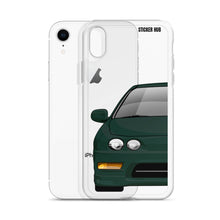 Load image into Gallery viewer, Green Acura Integra - iPhone Case