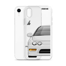 Load image into Gallery viewer, White Acura Integra - iPhone Case