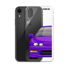 Load image into Gallery viewer, Purple Acura Integra - iPhone Case