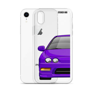 Purple Acura Integra - iPhone Case