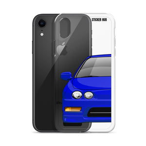 Blue Acura Integra - iPhone Case