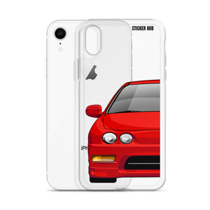 Red Acura Integra - iPhone Case