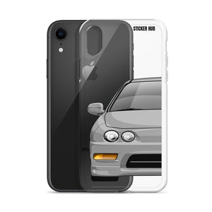 Silver Acura Integra - iPhone Case