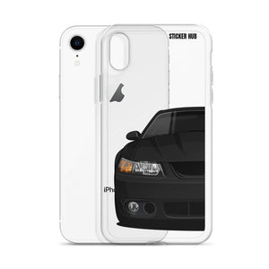 Black 03-04 Mustang SVT Cobra - iPhone Case