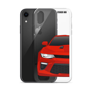 Red 6th Gen Camaro SS - iPhone Case