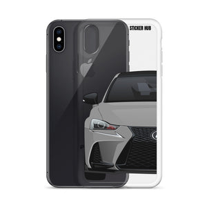 Silver Lexus IS300 - iPhone Case