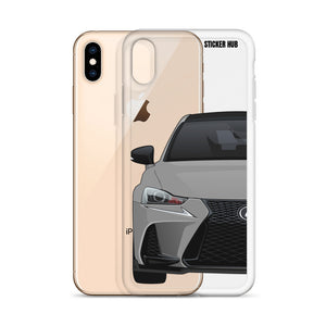 Silver Lexus IS300 - iPhone Case