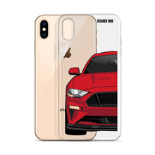 Load image into Gallery viewer, Race Red 18-21 Mustang 5.0 - iPhone Case