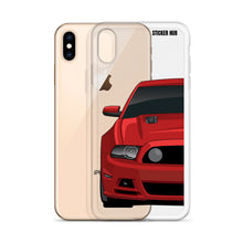 Load image into Gallery viewer, Race Red 13-14 Mustang 5.0 - iPhone Case