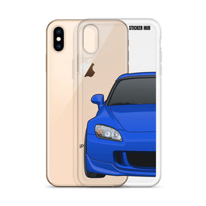 Laguna Blue Honda S2000 - iPhone Case