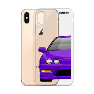 Purple Acura Integra - iPhone Case