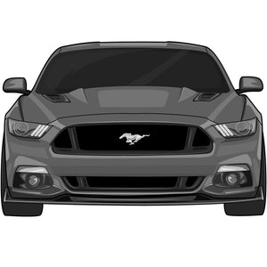 2015-2017 Mustang 5.0 Stickers