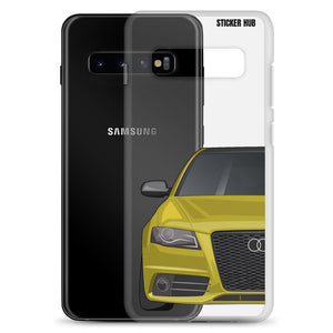 Yellow B8 Audi S4 - Samsung Case