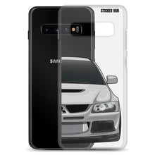 Load image into Gallery viewer, Silver Mitsubishi Evo - Samsung Case