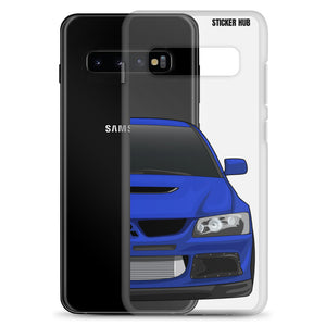 Blue Mitsubishi Evo - Samsung Case